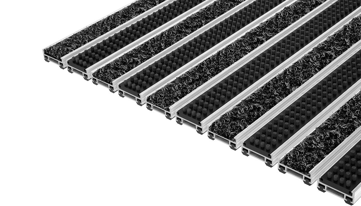 Top Clean Trend 12 Wave Inserto E Profilo A Spazzola