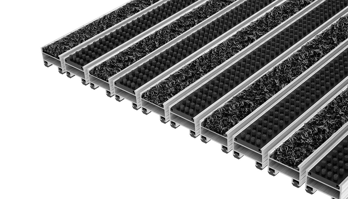 Top Clean Trend 22 Wave Inserto E Profilo A Spazzola