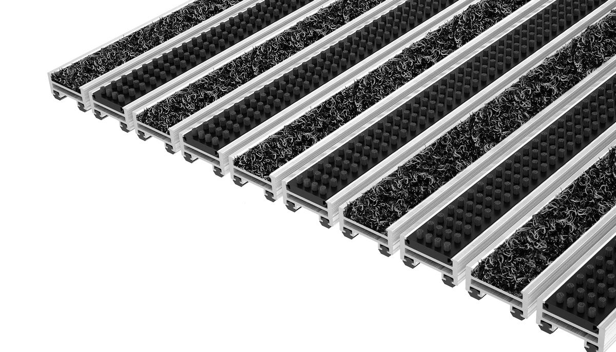 Top Clean Stabil 17 Wave Inserto E Profilo A Spazzola